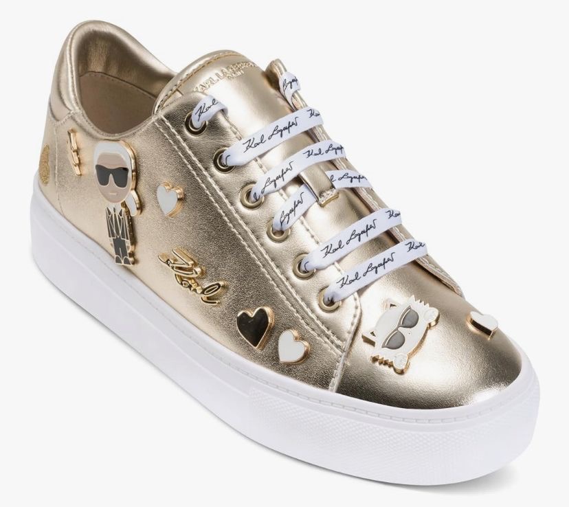 Karl Lagerfeld Cate Klp pins Color dorado